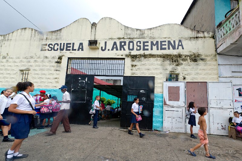 20101202_130004 D3S.jpg - Outside school building, Casco Viejo, Panama